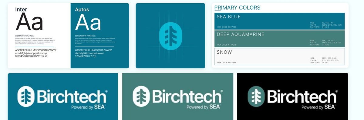 Birchtech brand system