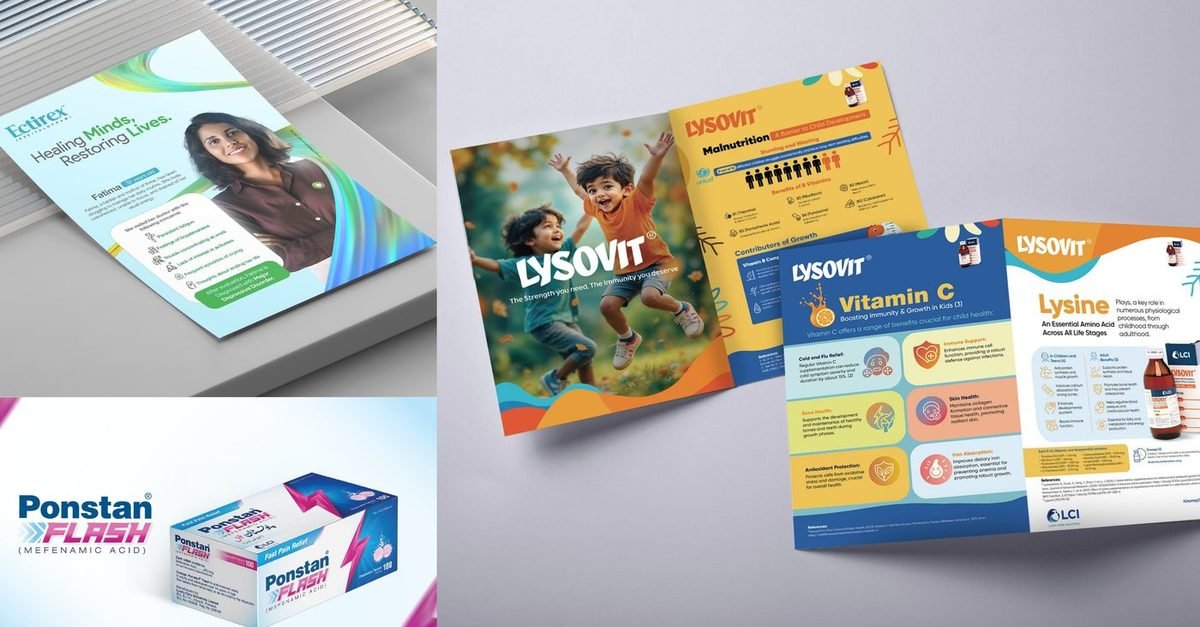 Pharma brand collateral