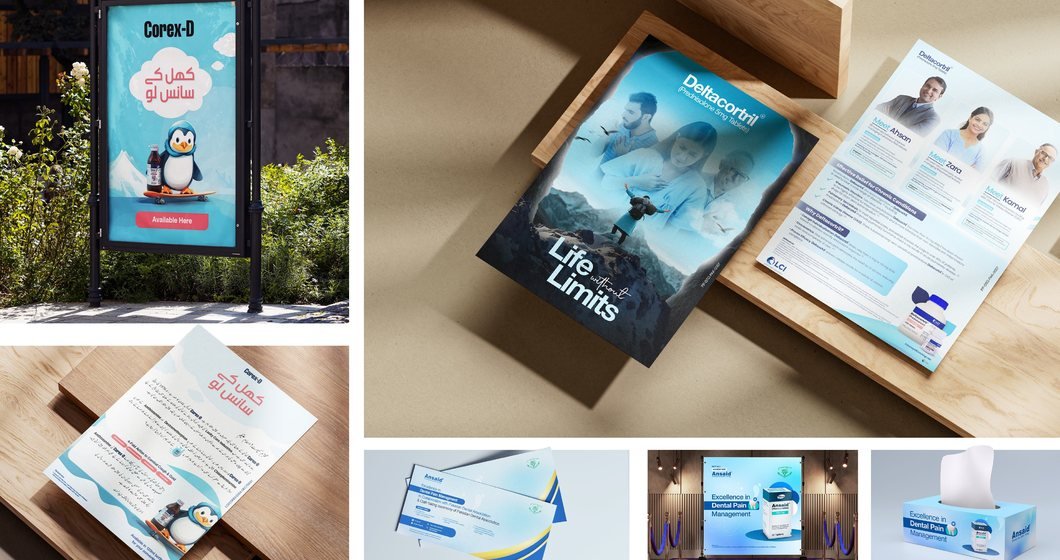 Pharmaceutical print collateral